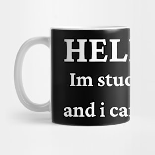 Funny Back to school saying for students Mug